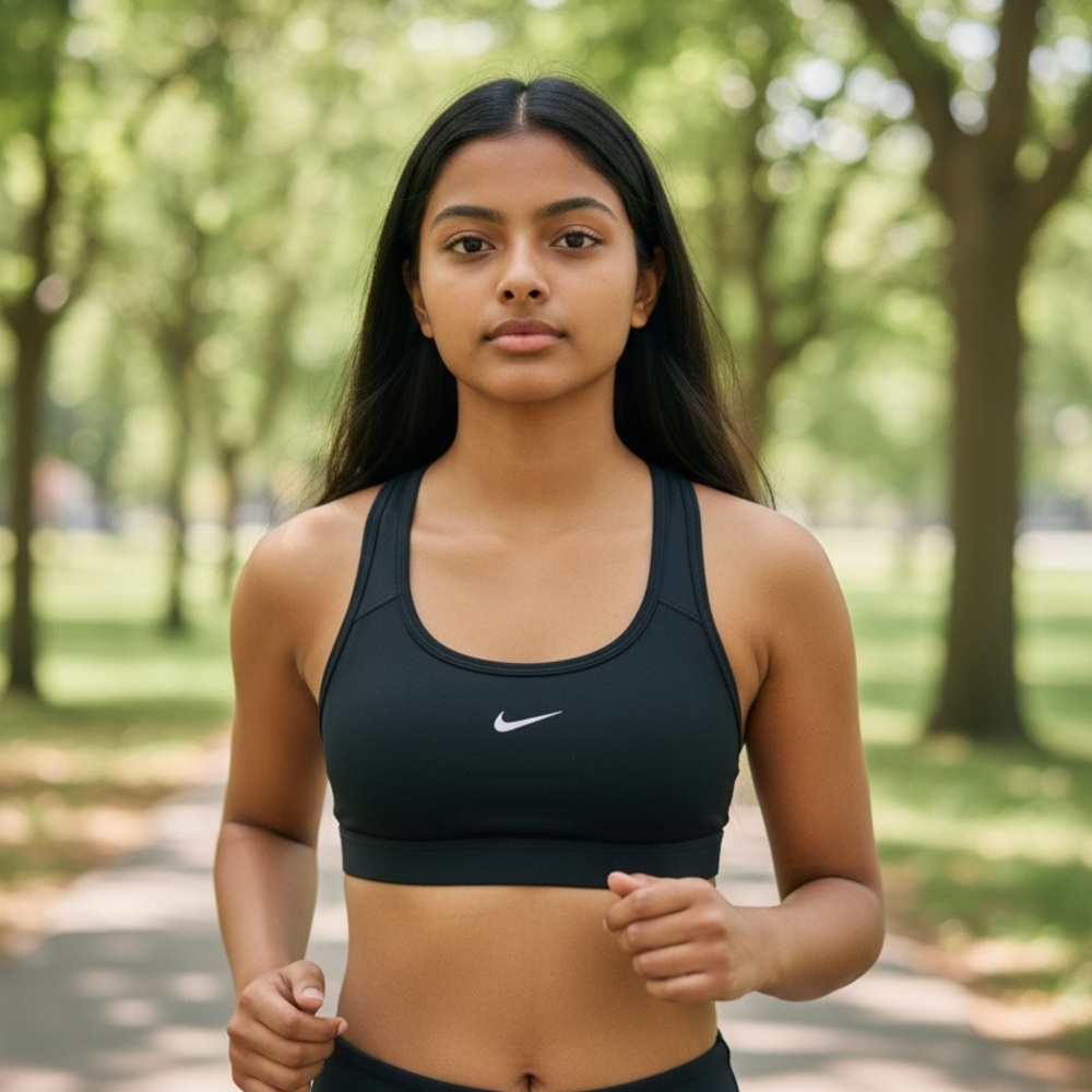 Nike Women's Black Sports Bra